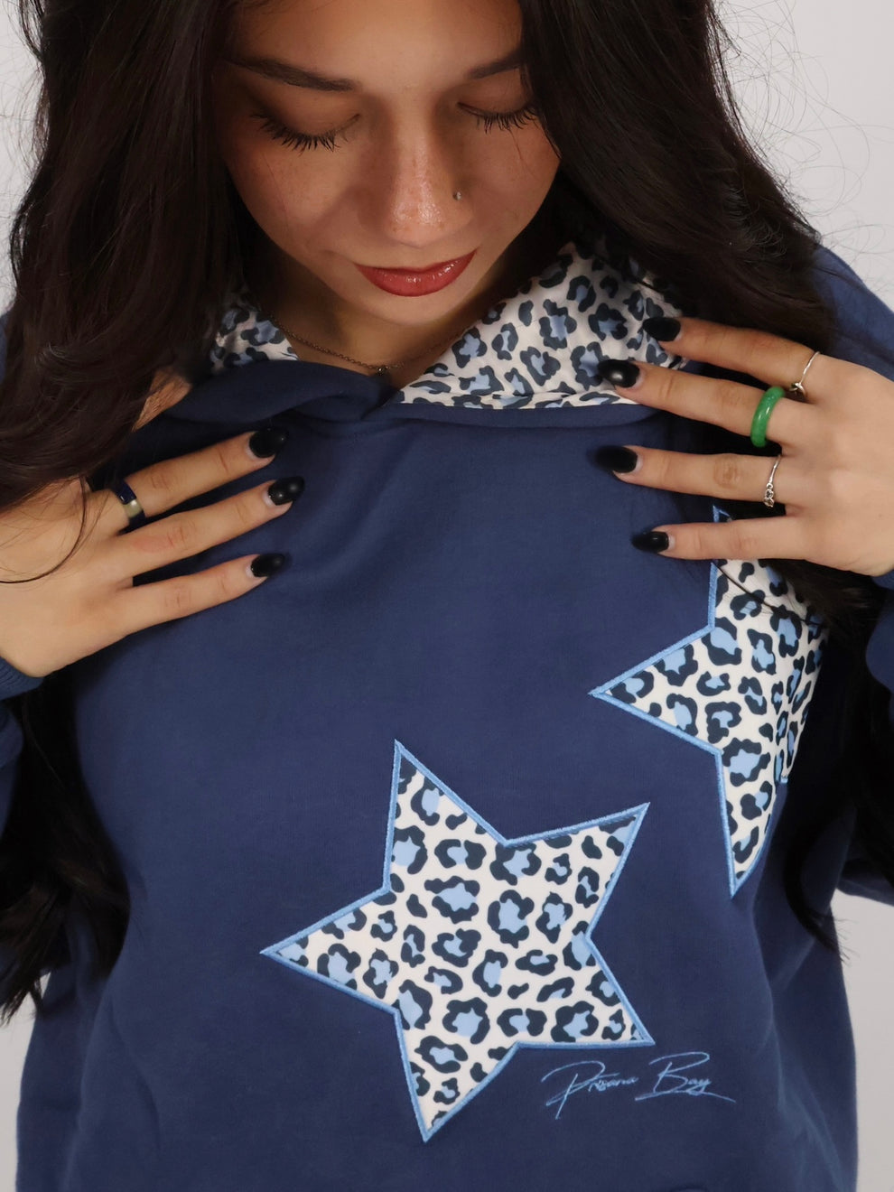 LEOPARD STAR HOODIE