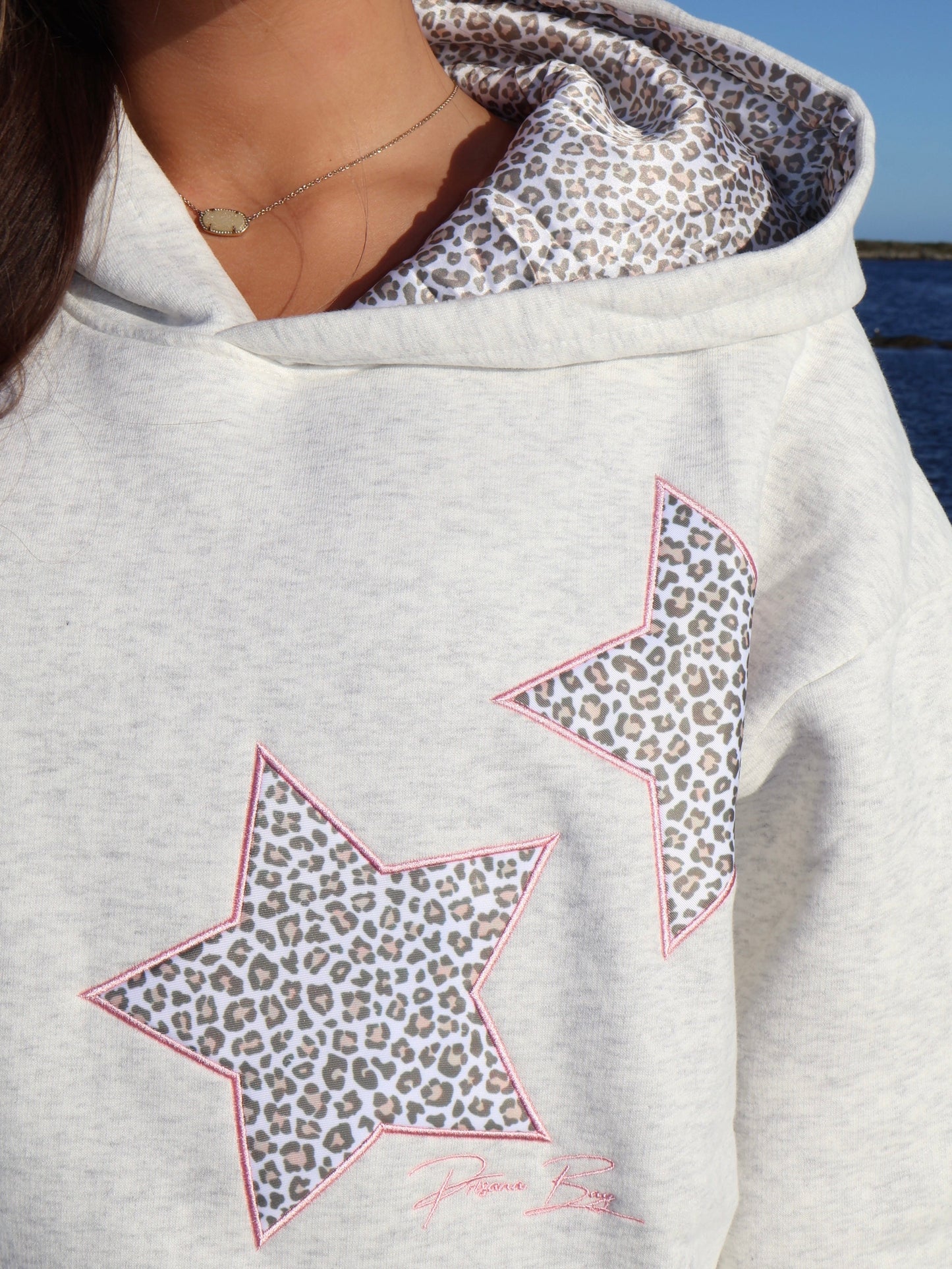 LEOPARD STAR HOODIE
