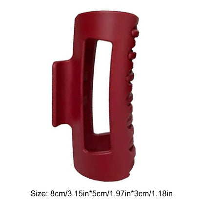 Silicone Soft Claw Clip Nonslip Cloud Clip Large Shark Clip Flexible Trendy Hair Accessories for Women Outdoor Sports Hair Clamp